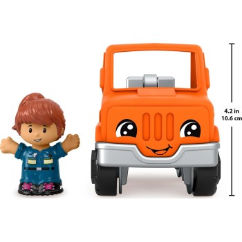 Mattel Little People - Orange Vehicle Help And Go Tow Truck HPX84 / HNJ29 194735141784