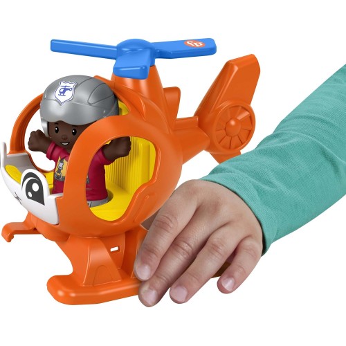 Mattel Little People - Orange Helicopter HPX84 / HPX90 194735170432