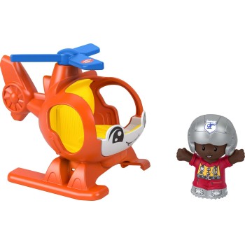 Mattel Little People - Orange Helicopter HPX84 / HPX90 194735170432