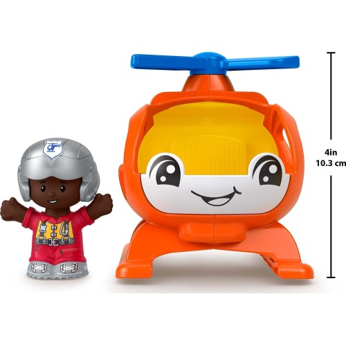 Mattel Little People - Orange Helicopter HPX84 / HPX90 194735170432