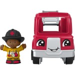 Mattel Little People - Red Firetruck And Firefighter HPX84 / HPX85 194735170449