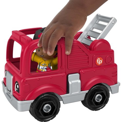 Mattel Little People - Red Firetruck And Firefighter HPX84 / HPX85 194735170449