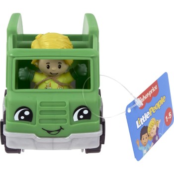 Mattel Little People - Green Recycle Vehicle Recycle Truck HPX84 / HPX88 194735170494