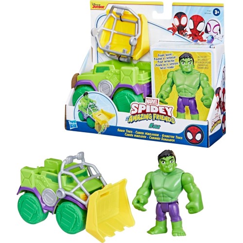 Hasbro Spidey And His Amazing Friends Hulk Smash Truck F6776 / F7457 5010994192785