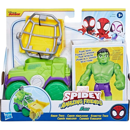 Hasbro Spidey And His Amazing Friends Hulk Smash Truck F6776 / F7457 5010994192785