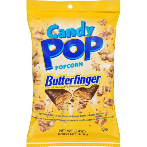 candy pop Popcorn 149G Butterfinger 26522 814109020605