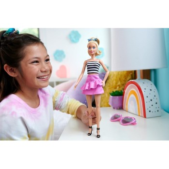 Mattel Barbie Fashionista Doll - Black And White FBR37 / HRH11 194735176762