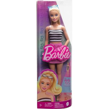 Mattel Barbie Fashionista Doll - Black And White FBR37 / HRH11 194735176762