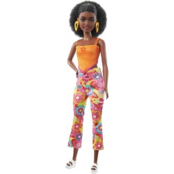 Mattel Barbie Doll, Kids Toys, Curly Black Hair And Petite Body Type, Barbie Fashi FBR37 / HPF74 194735157495