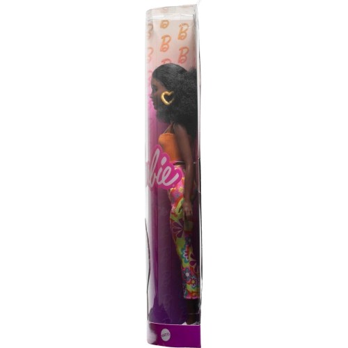 Mattel Barbie Fashionistas - Κούκλα Fashionista Curly Black Hair And Petite Body Type FBR37 / HPF74 194735157495