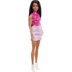 Mattel Barbie Fashionistas - Κούκλα Fashionista Rock Pink And Metallic FBR37 / HRH13 194735176700