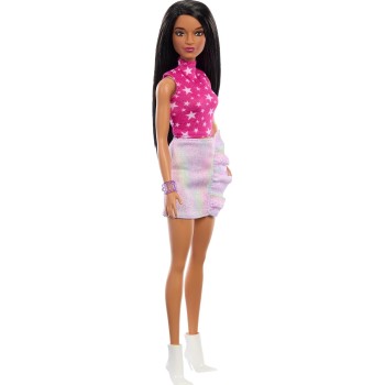 Mattel Barbie Fashionistas - Κούκλα Fashionista Rock Pink And Metallic FBR37 / HRH13 194735176700