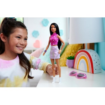 Mattel Barbie Fashionista Doll - Rock Pink And Metallic FBR37 / HRH13 194735176700