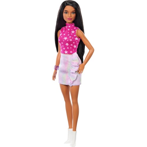 Mattel Barbie Fashionista Doll - Rock Pink And Metallic FBR37 / HRH13 194735176700