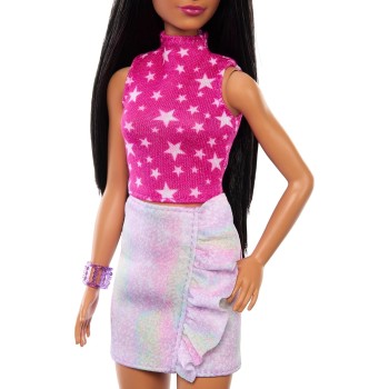 Mattel Barbie Fashionista Doll - Rock Pink And Metallic FBR37 / HRH13 194735176700