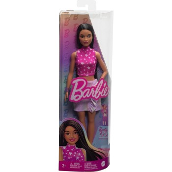 Mattel Barbie Fashionistas - Κούκλα Fashionista Rock Pink And Metallic FBR37 / HRH13 194735176700