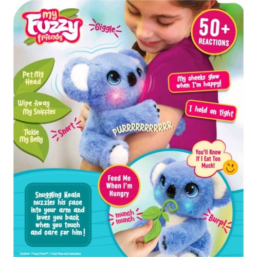 Giochi Preziosi my Fuzzy Friends Nala the Koala Interactive Animal MYN00101 8056379138228
