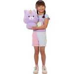MGA Entertainment Fluffie Stuffiez Large Plush Unicorn 594413EUC 035051594413