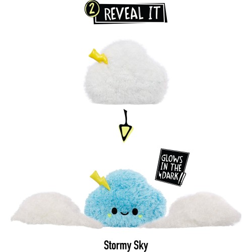 MGA Entertainment Fluffie Stuffiez Small Plush Sky-Ciel 594222EUC 035051594222
