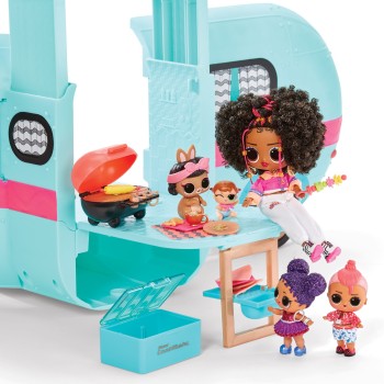 MGA Entertainment L.O.L. Surprise Glam N Go Camper 502500EUC 035051502500