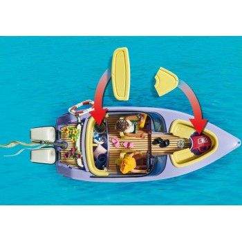Playmobil City Life Honeymoon Speedboat Trip 71366 4008789713667