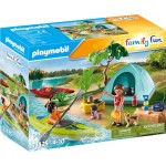 Playmobil Family Fun Campsite With Campfire 71425 4008789714251