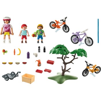 Playmobil Family Fun Εκδρομή Με Ποδήλατα Στο Βουνό 71426 4008789714268
