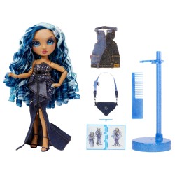 MGA Entertainment Rainbow High Fantastic Fashion Doll- Skyler Blue 587378EUC 035051587378