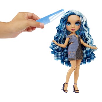 MGA Entertainment Rainbow High Fantastic Fashion Doll- Skyler Blue 587378EUC 035051587378
