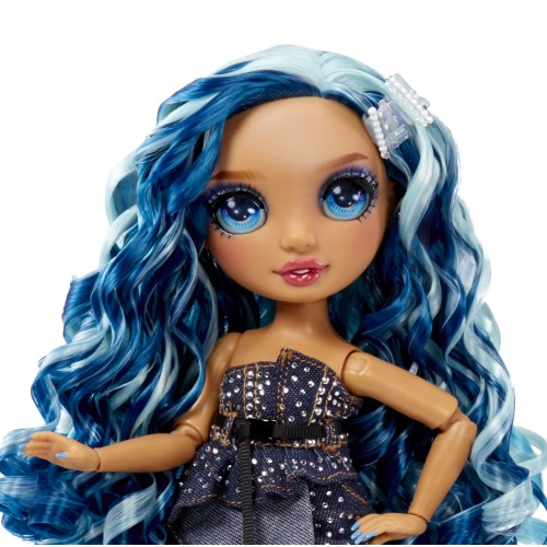MGA Entertainment Rainbow High Fantastic Fashion Doll- Skyler Blue 587378EUC 035051587378