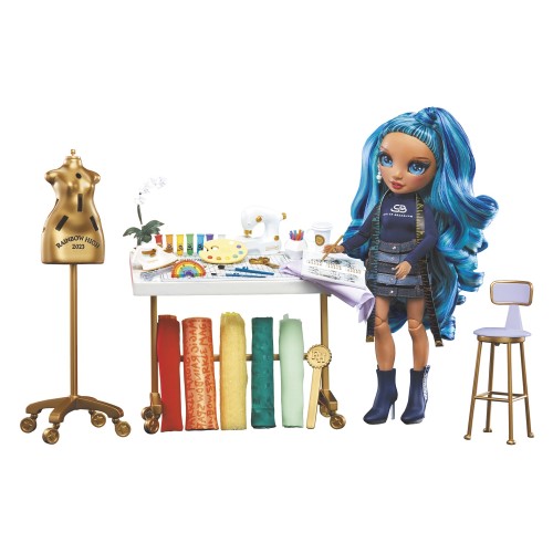 MGA Entertainment Rainbow High Dream And Design Fashion Studio Playset 587514EUC 035051587514