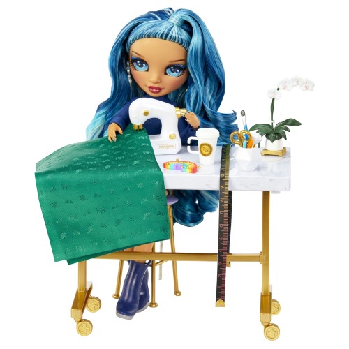 MGA Entertainment Rainbow High Studio Ραπτικής Με Κούκλα Σχεδιάστρια Μόδας Skyler 587514EUC 035051587514
