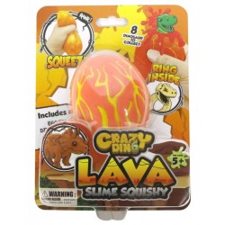 Just toys Crazy Dino Lava Egg 8 Designs - 1Item. CD02 8858711964614