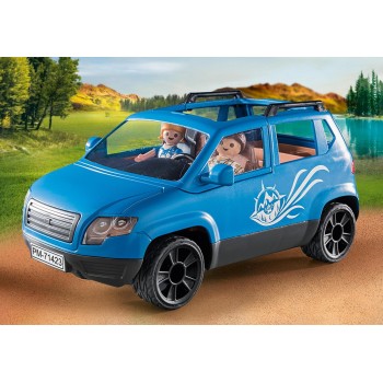 Playmobil Family Fun Οικογενειακές Διακοπές Με Ρυμουλκούμενο Τροχόσπιτο 71423 4008789714237