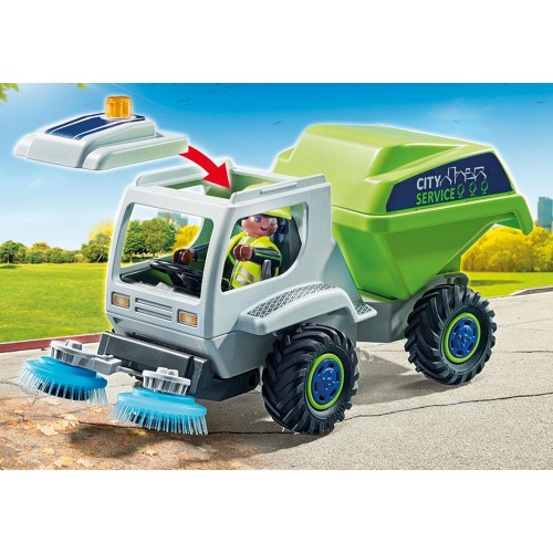 Playmobil City Action Street Sweeper 71432 4008789714329