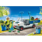 Playmobil City Action Street Cleaner With E-Vehicle 71433 4008789714336