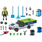 Playmobil City Action Ηλεκτρικό Όχημα Οδοκαθαριστή 71433 4008789714336