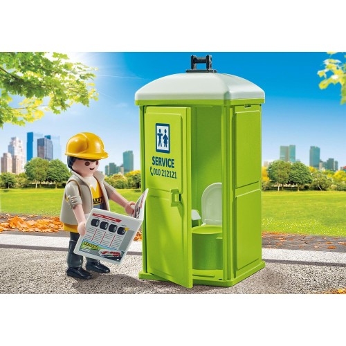 Playmobil City Action Χημική Τουαλέτα 71435 4008789714350
