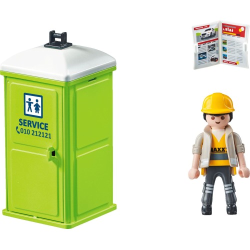 Playmobil City Action Χημική Τουαλέτα 71435 4008789714350