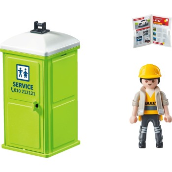 Playmobil City Action Portable Toilet 71435 4008789714350