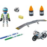 Playmobil Color Μοτοσικλέτα Με Οδηγό 71377 4008789713773