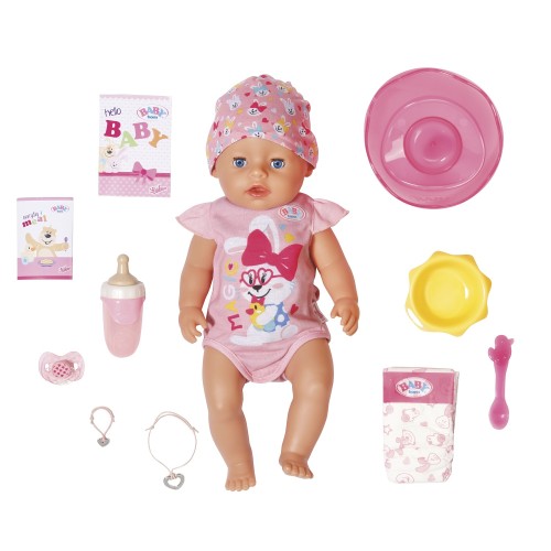 MGA Entertainment Baby Born Διαδραστική Κούκλα Με Αξεσουάρ 43Cm 835005-116122 4001167835005