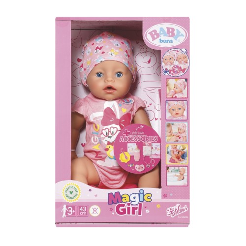 MGA Entertainment Baby Born Διαδραστική Κούκλα Με Αξεσουάρ 43Cm 835005-116122 4001167835005