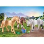 Playmobil Horses Of Waterfall Three With Saddles 71356 4008789713568