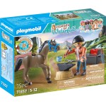 Playmobil Horses Of Waterfall Farrier Ben And Achilles 71357 4008789713575