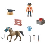 Playmobil Horses Of Waterfall Ο Πεταλωτής Ben Με Το Άλογο Achilles 71357 4008789713575