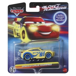 Mattel Disney Pixar Cars Glow Racers Dinoco Cruz Ramirez HPG76 / HPG81 194735158539