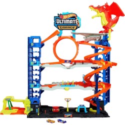 Mattel Hotwheels Ultimate Garage With Dragon HKX48 194735109722