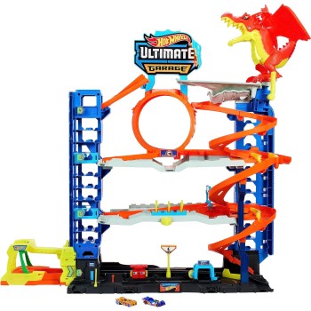 Mattel Hotwheels Ultimate Garage With Dragon HKX48 194735109722