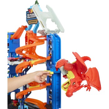 Mattel Hotwheels Ultimate Garage With Dragon HKX48 194735109722